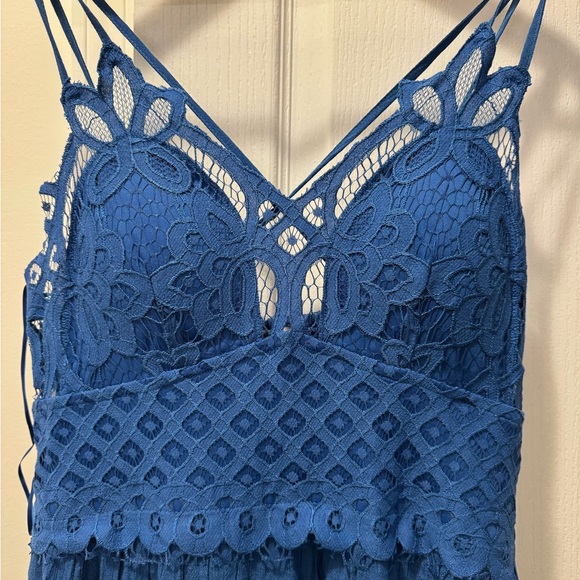 Baltic Born Summerlin Lace Top Maxi Dress | Blue Size XLXL - Picture 7 of 13